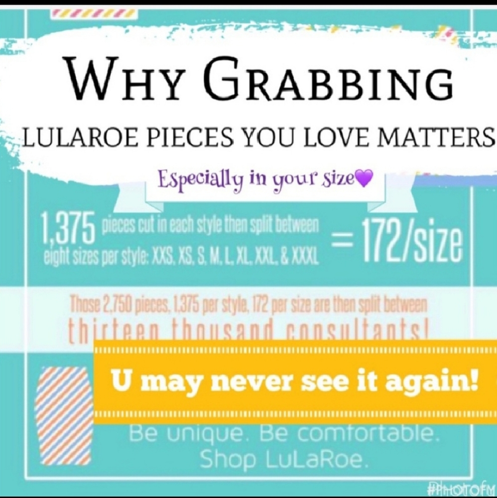 Lularoe Extra Large Flowered Randy - image 5